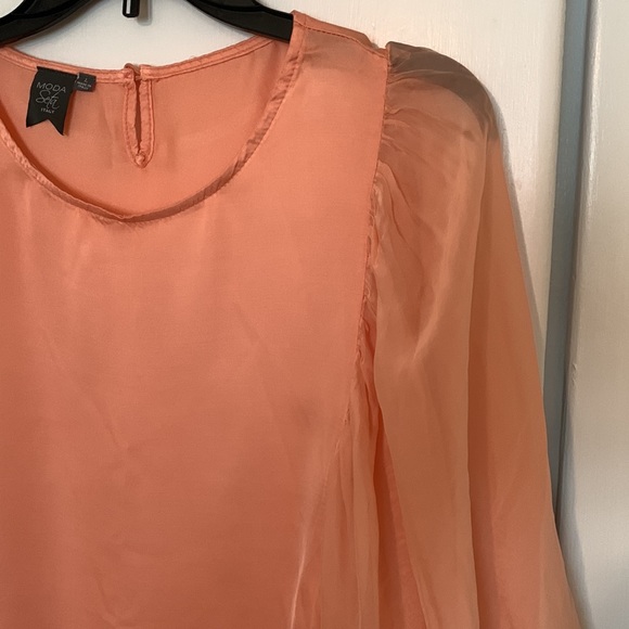 MODA Seta Italy Silk top - Picture 4 of 7